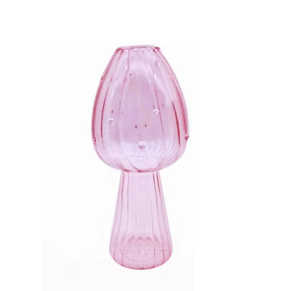 Glass Mushroom Aromatherapy Vase by DecorBites™