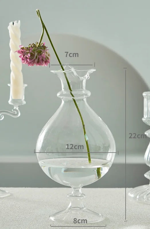 Modern Nordic Glass Vases by DecorBites™
