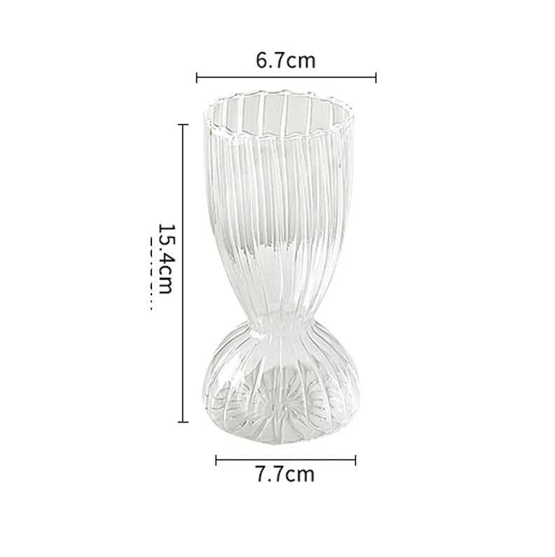 Modern Nordic Glass Vases by DecorBites™