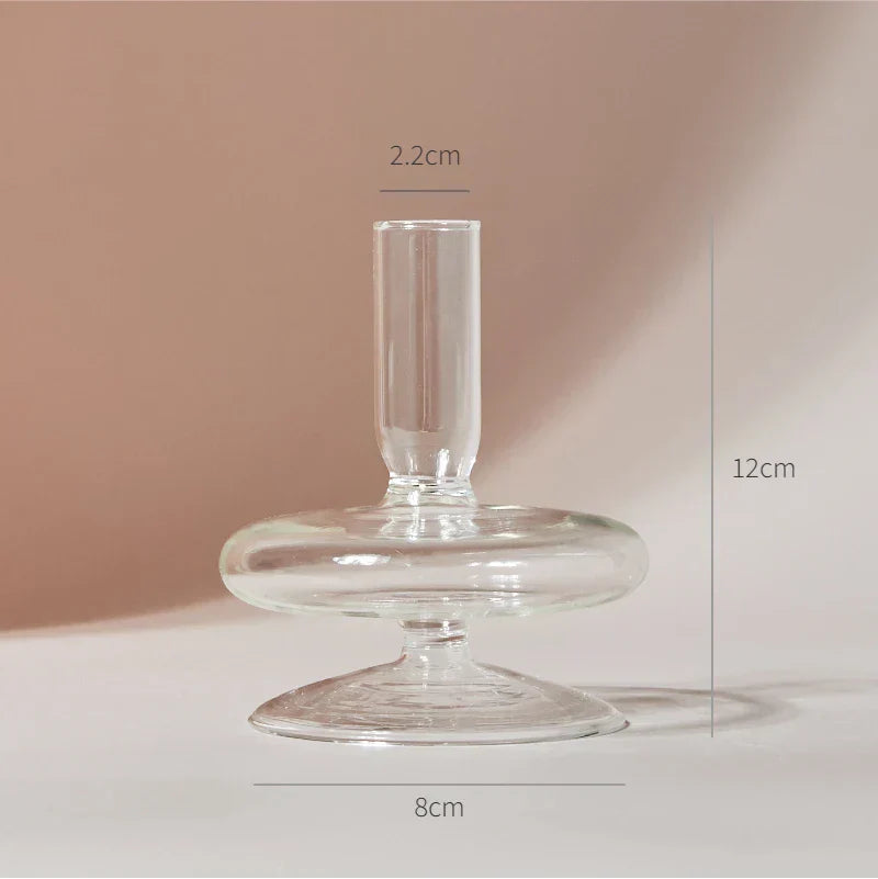 Modern Nordic Glass Vases by DecorBites™