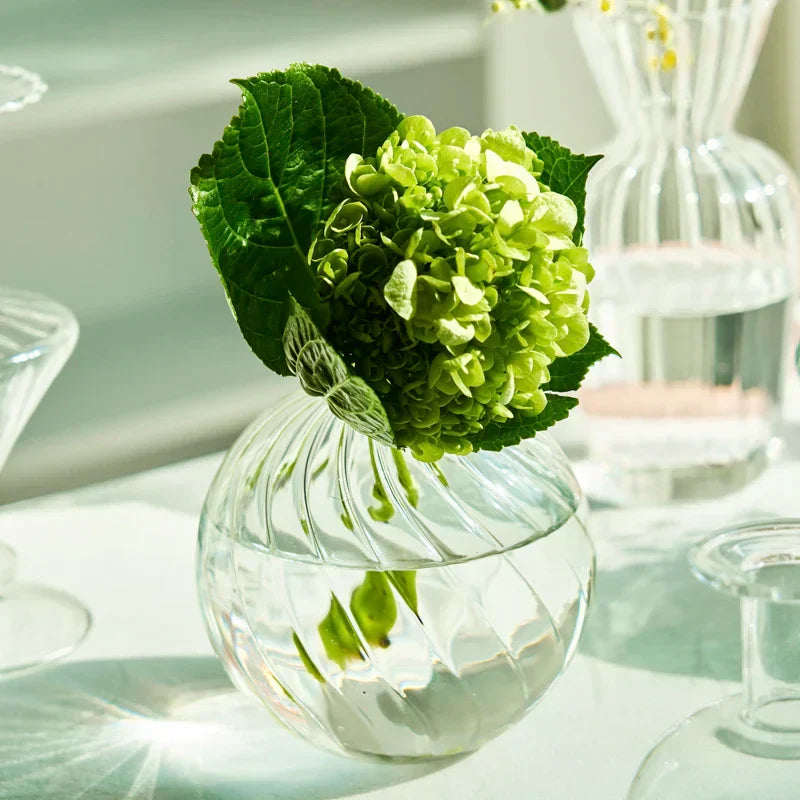 Modern Nordic Glass Vases by DecorBites™