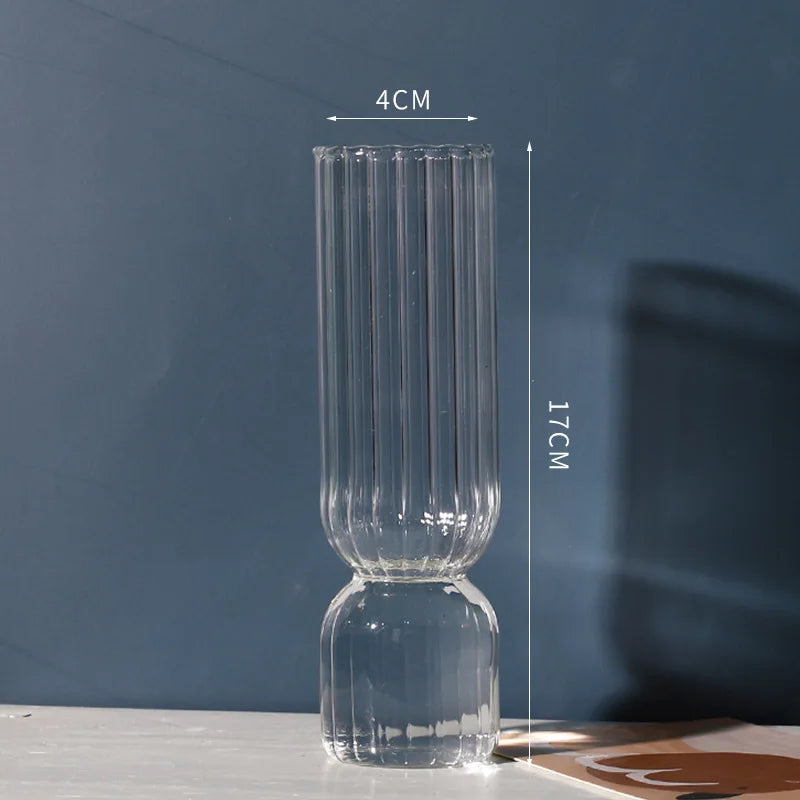 Modern Nordic Glass Vases by DecorBites™