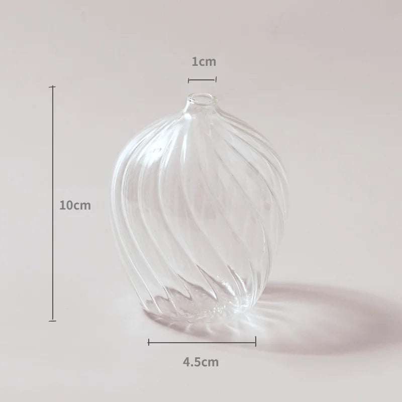 Modern Nordic Glass Vases by DecorBites™