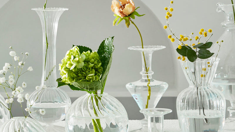 Modern Nordic Glass Vases by DecorBites™
