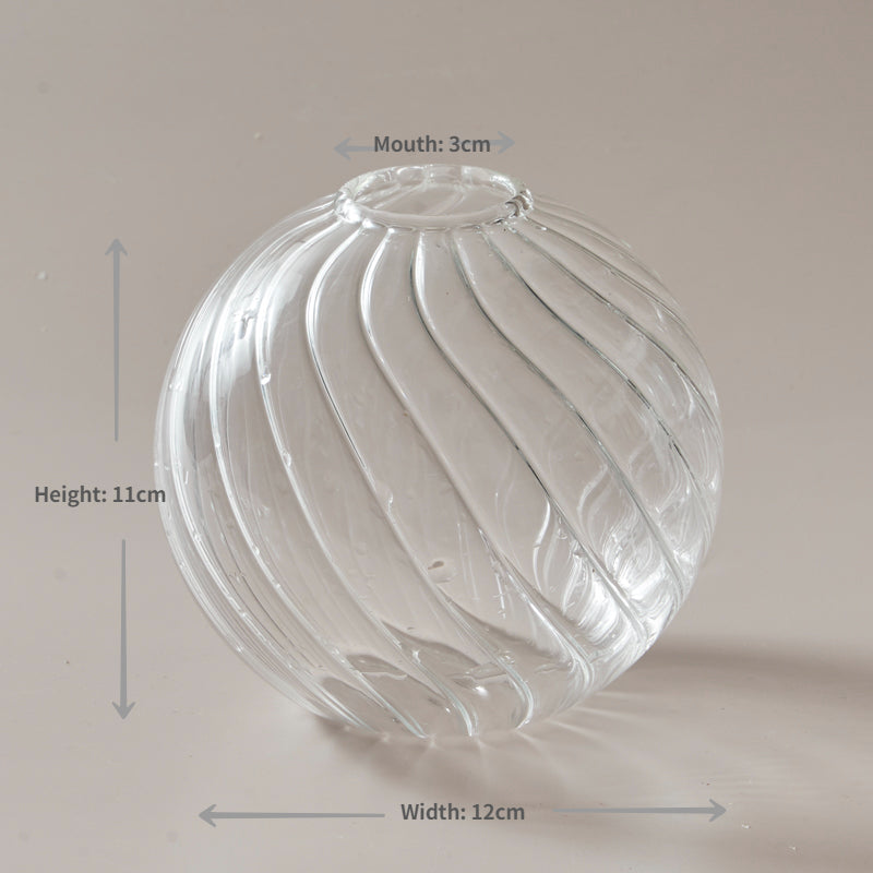 Modern Nordic Glass Vases by DecorBites™