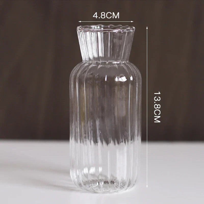 Modern Nordic Glass Vases by DecorBites™