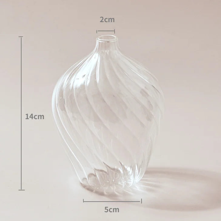 Modern Nordic Glass Vases by DecorBites™