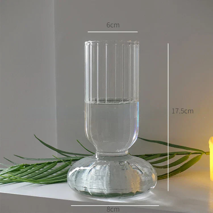Modern Nordic Glass Vases by DecorBites™