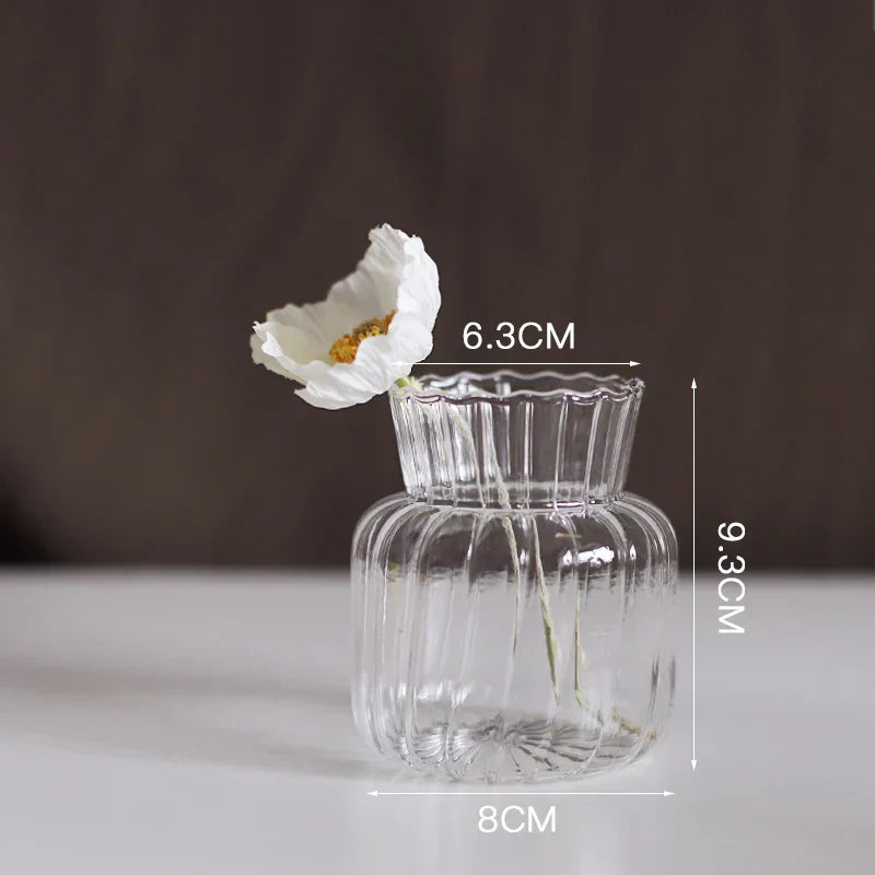 Modern Nordic Glass Vases by DecorBites™