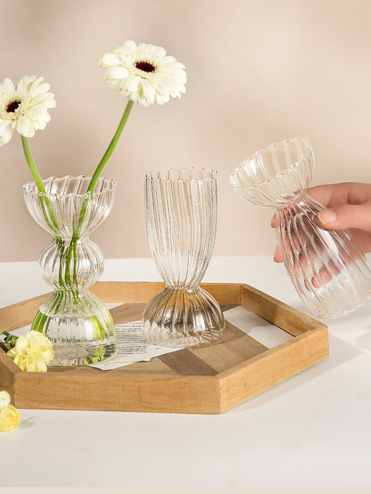 Modern Nordic Glass Vases by DecorBites™
