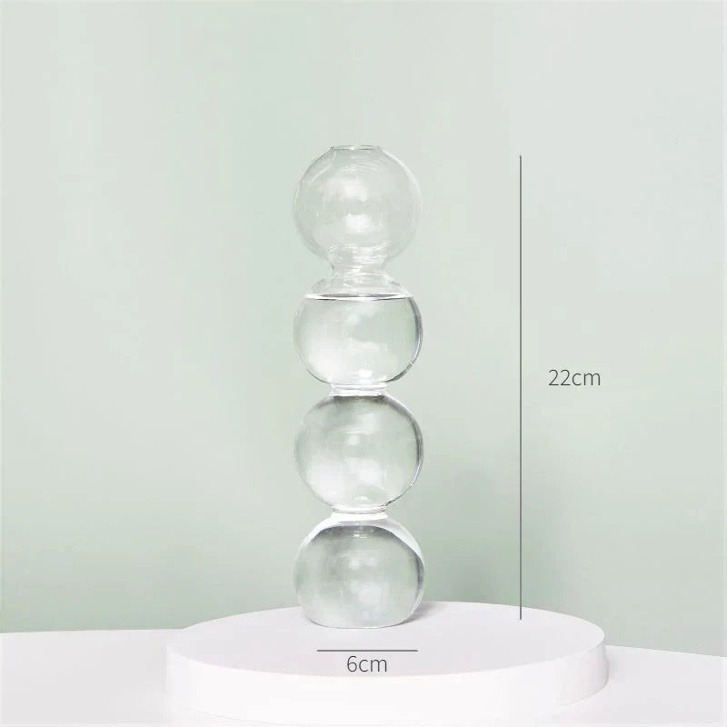 Modern Nordic Glass Vases by DecorBites™
