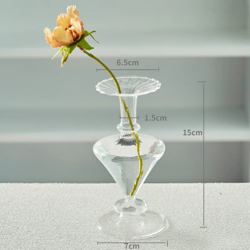 Modern Nordic Glass Vases by DecorBites™