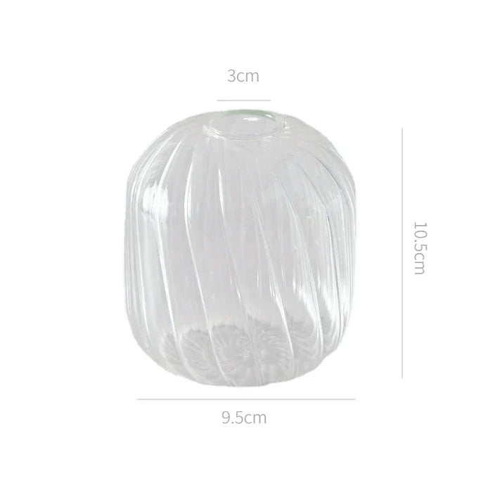 Modern Nordic Glass Vases by DecorBites™