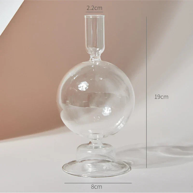 Modern Nordic Glass Vases by DecorBites™