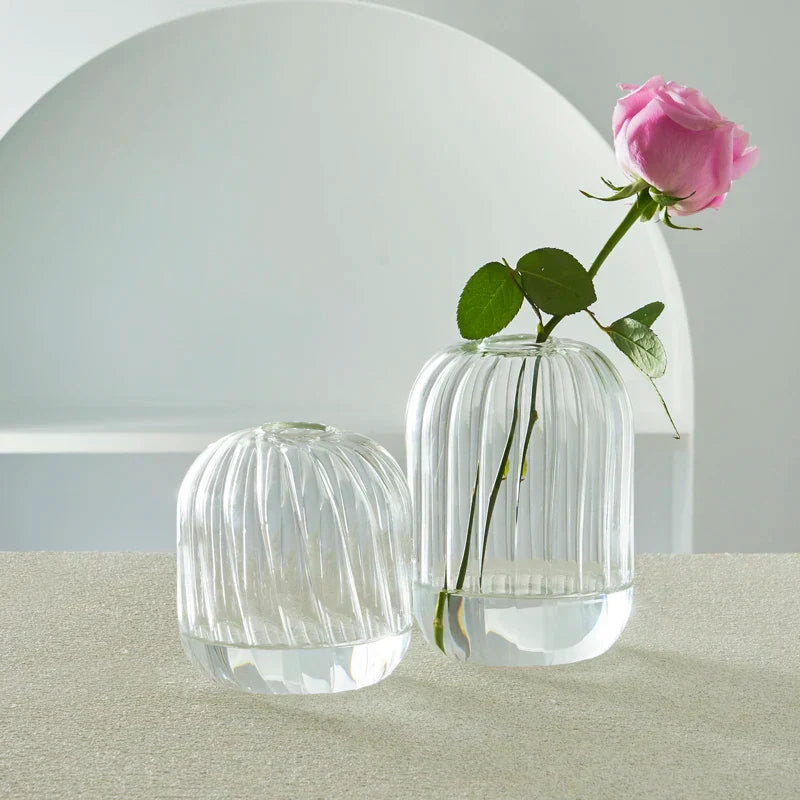Modern Nordic Glass Vases by DecorBites™