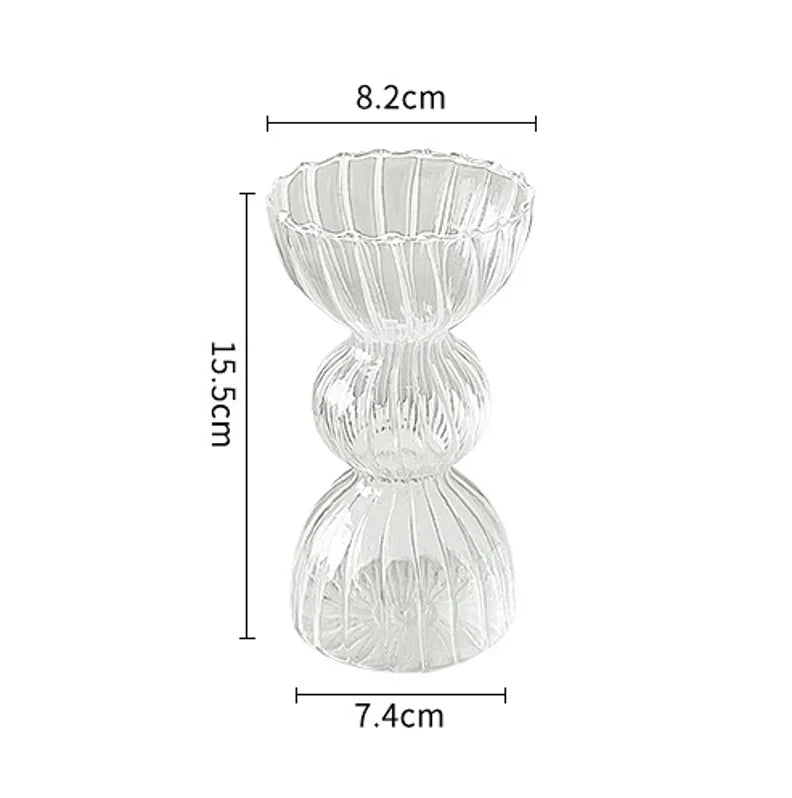 Modern Nordic Glass Vases by DecorBites™