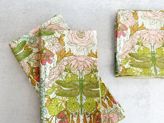 Dragonfly Cloth Napkins