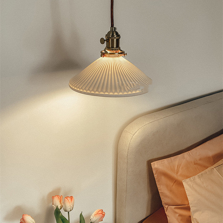 Nordic-Japanese Simple Porcelain Chandelier