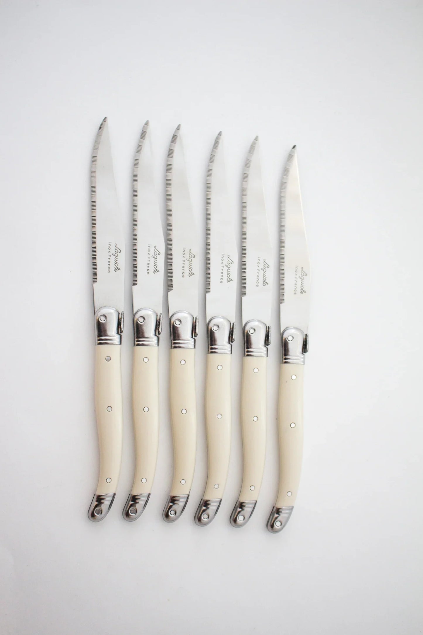 Laguiole Ivory Knives Cutlery Set in Presentation Box