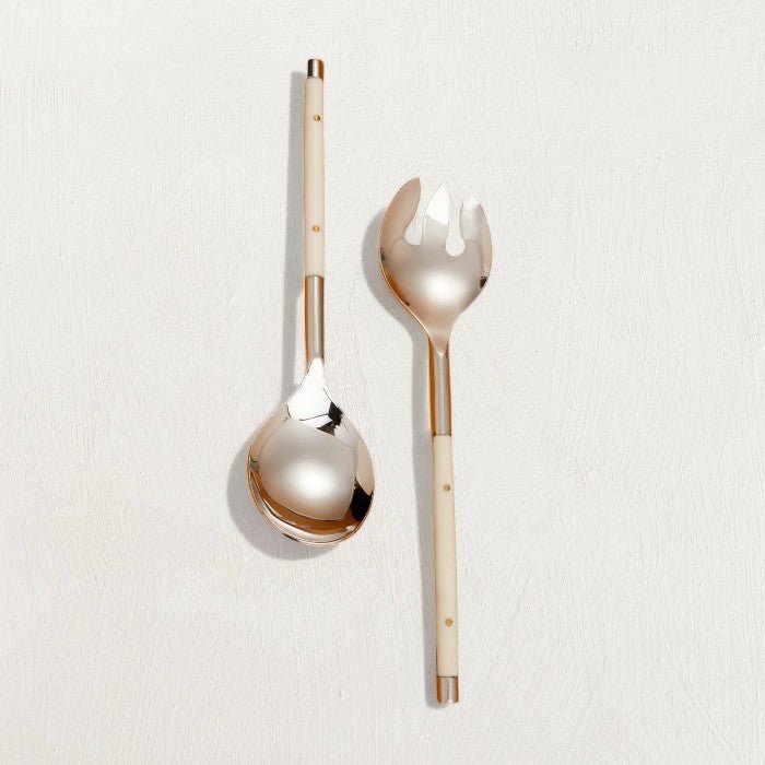 Ivory Inlay Stainless Serving Set