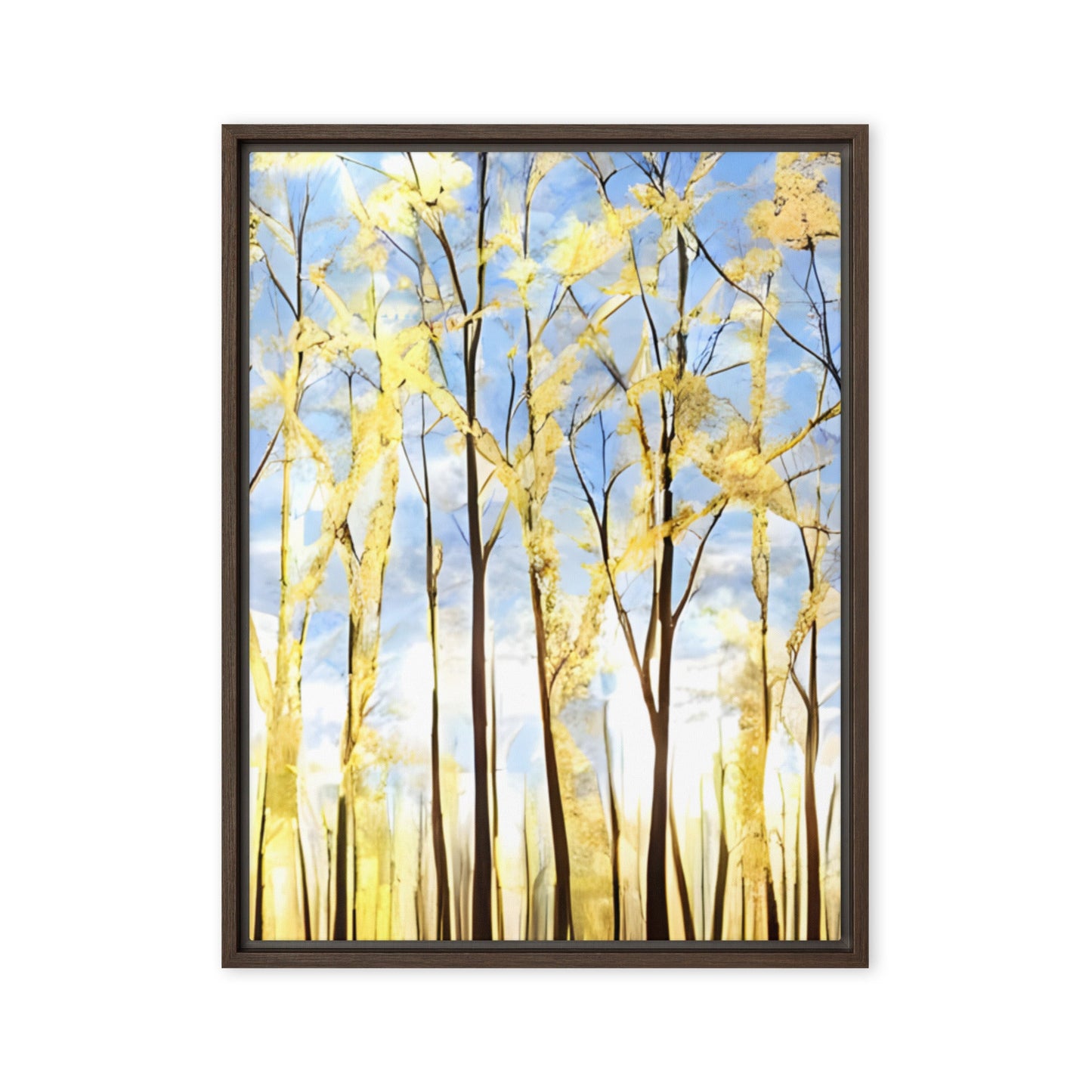 Golden Forest Canvas