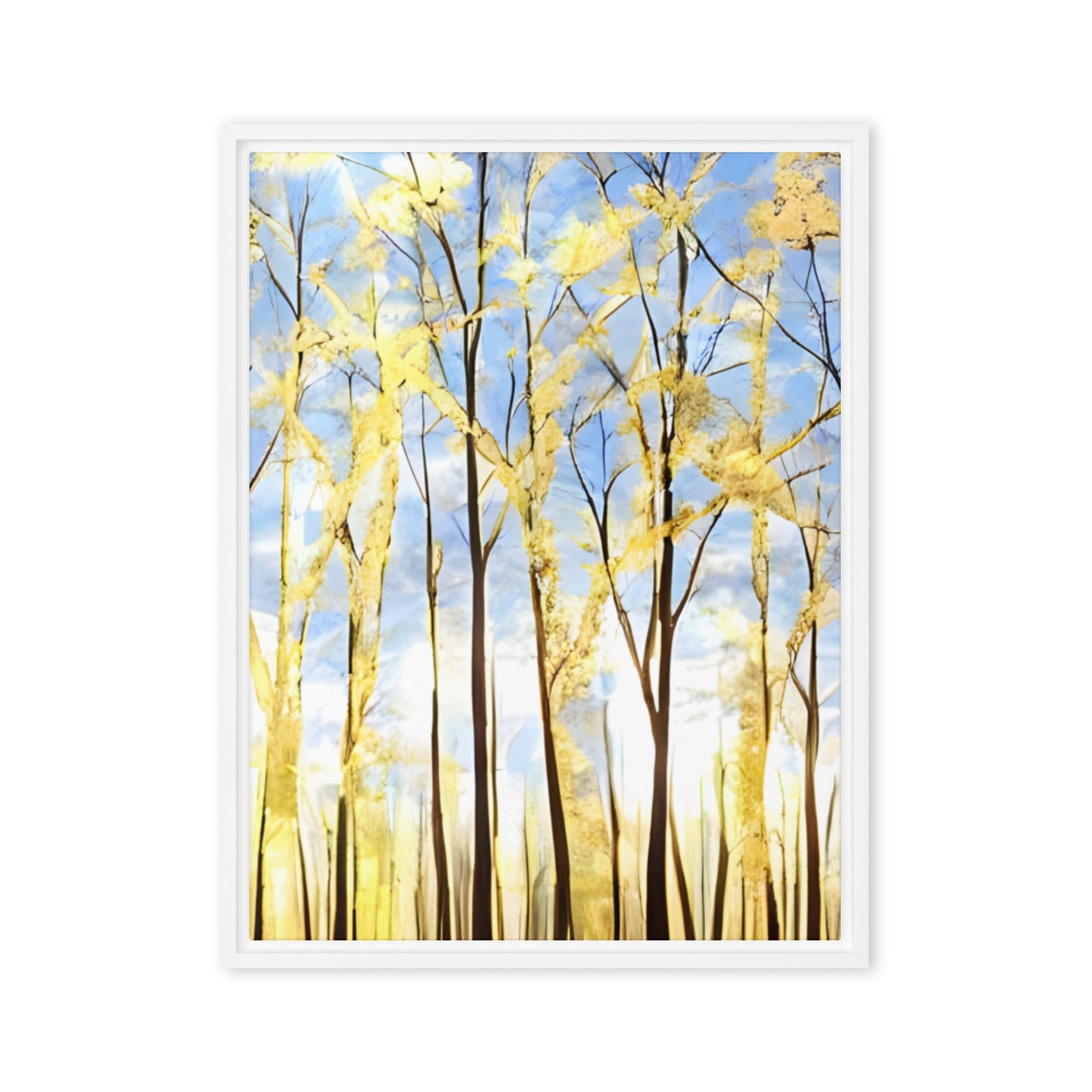 Golden Forest Canvas