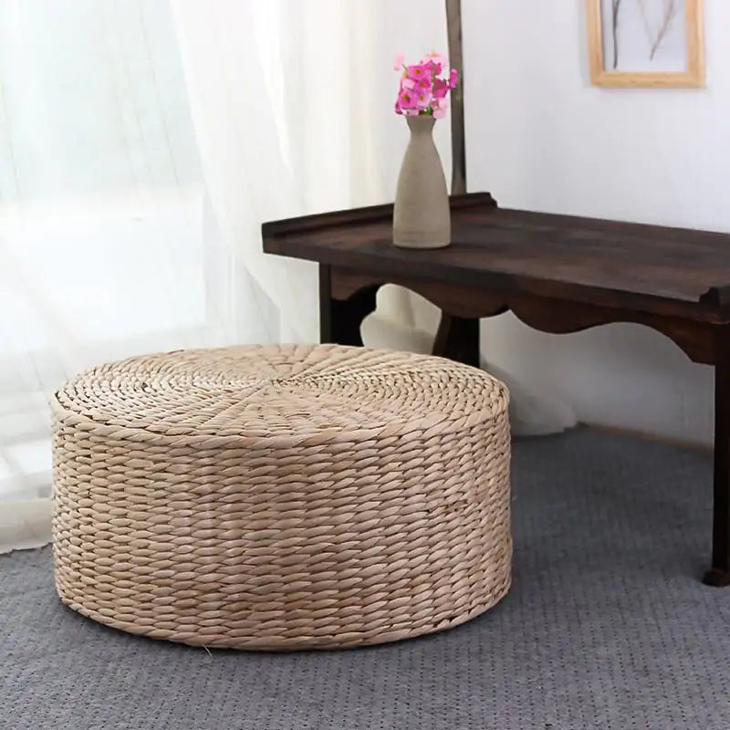 Zen Seagrass Yoga Cushion