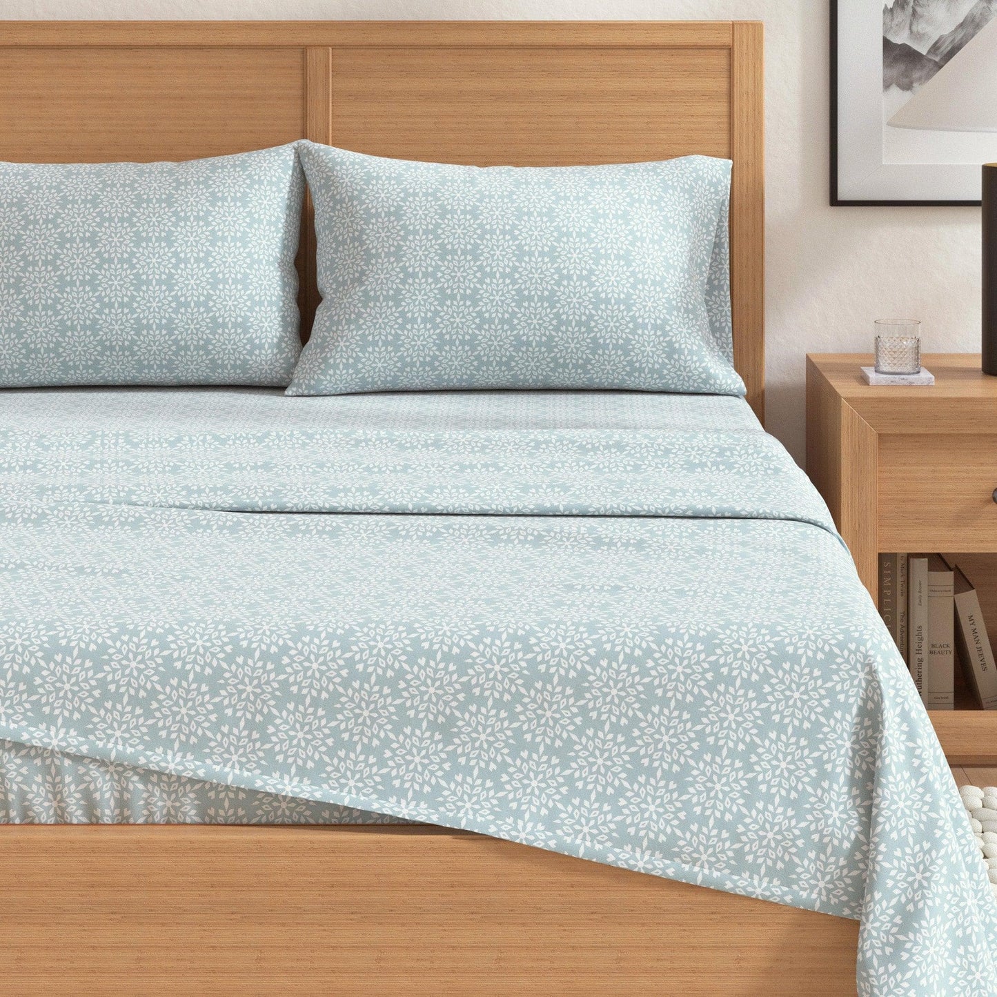 Belle Collection Turkish Cotton Flannel Sheet