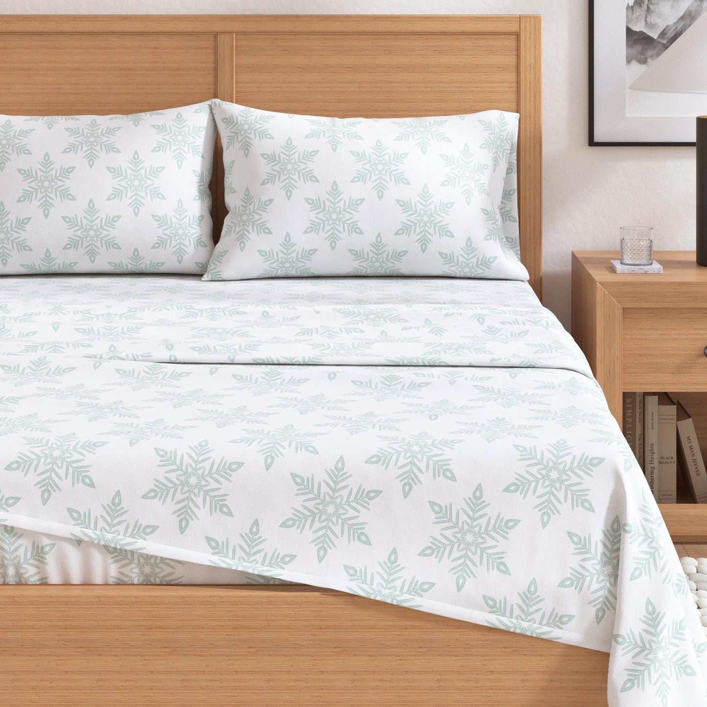 Belle Collection Turkish Cotton Flannel Sheet