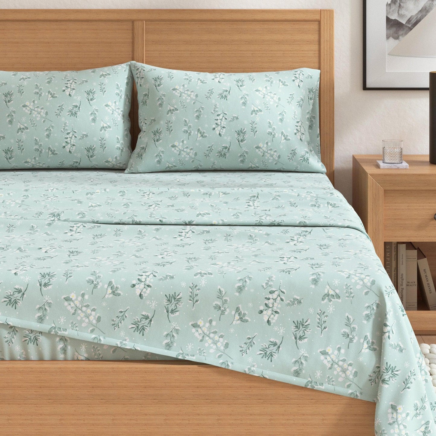 Belle Collection Turkish Cotton Flannel Sheet