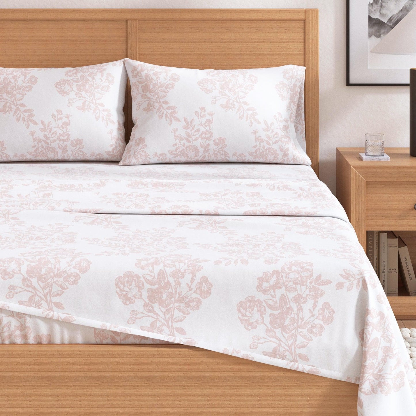 Belle Collection Turkish Cotton Flannel Sheet