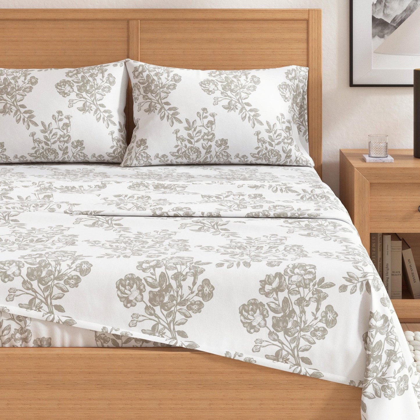 Belle Collection Turkish Cotton Flannel Sheet