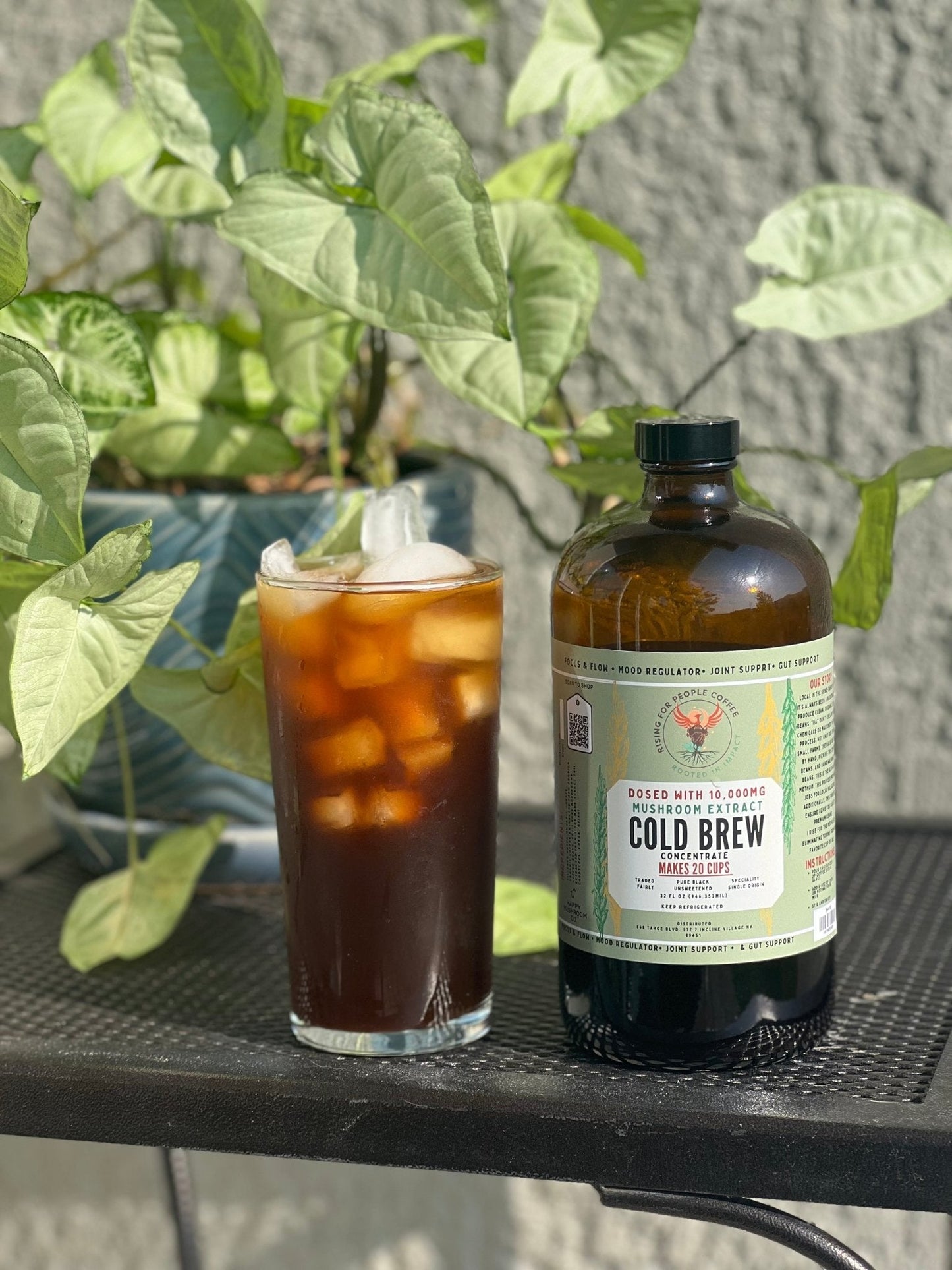 Happy Mushroom Concentrate Cold Brew Coffee
