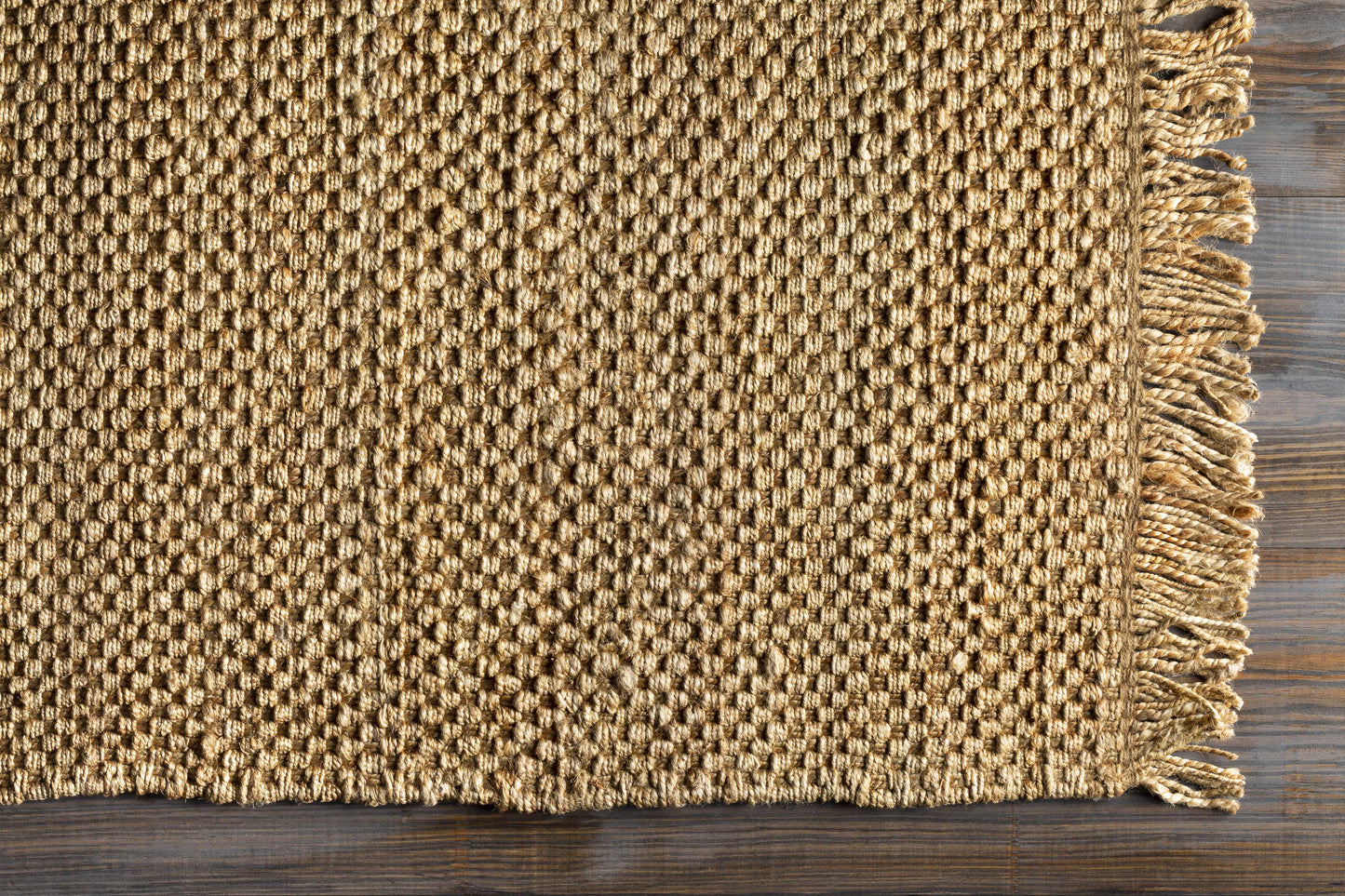 Hovland Hand-Woven Natural Jute Rug