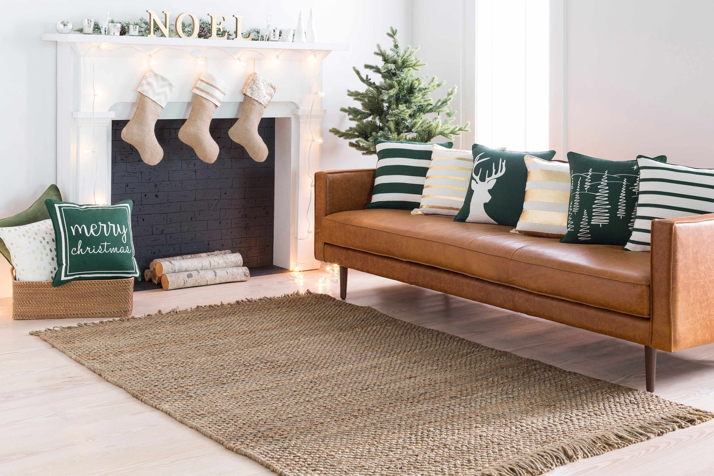 Hovland Hand-Woven Natural Jute Rug