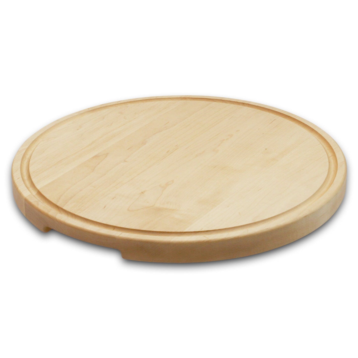 Taelinn Extra Large Round Wood Board with Feet