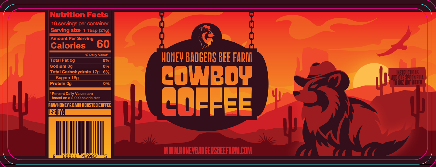 Cowboy Coffee - Instant Honey Coffee