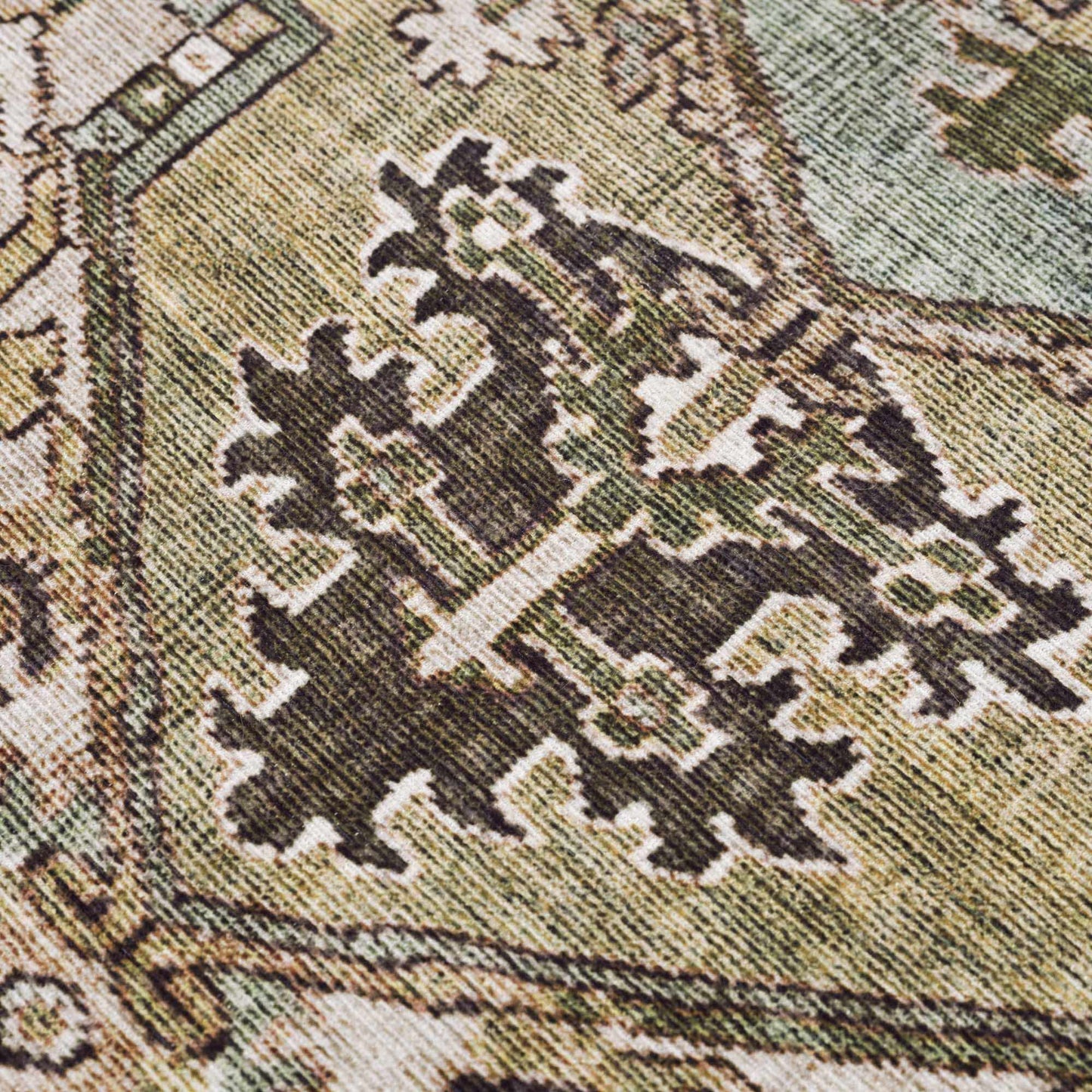 Neyland Sage Green 7ft Runner Rug