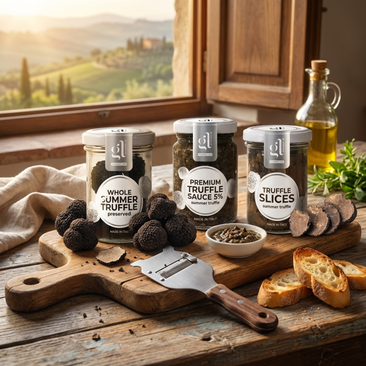 Whole Black Summer Truffle,  Preserved