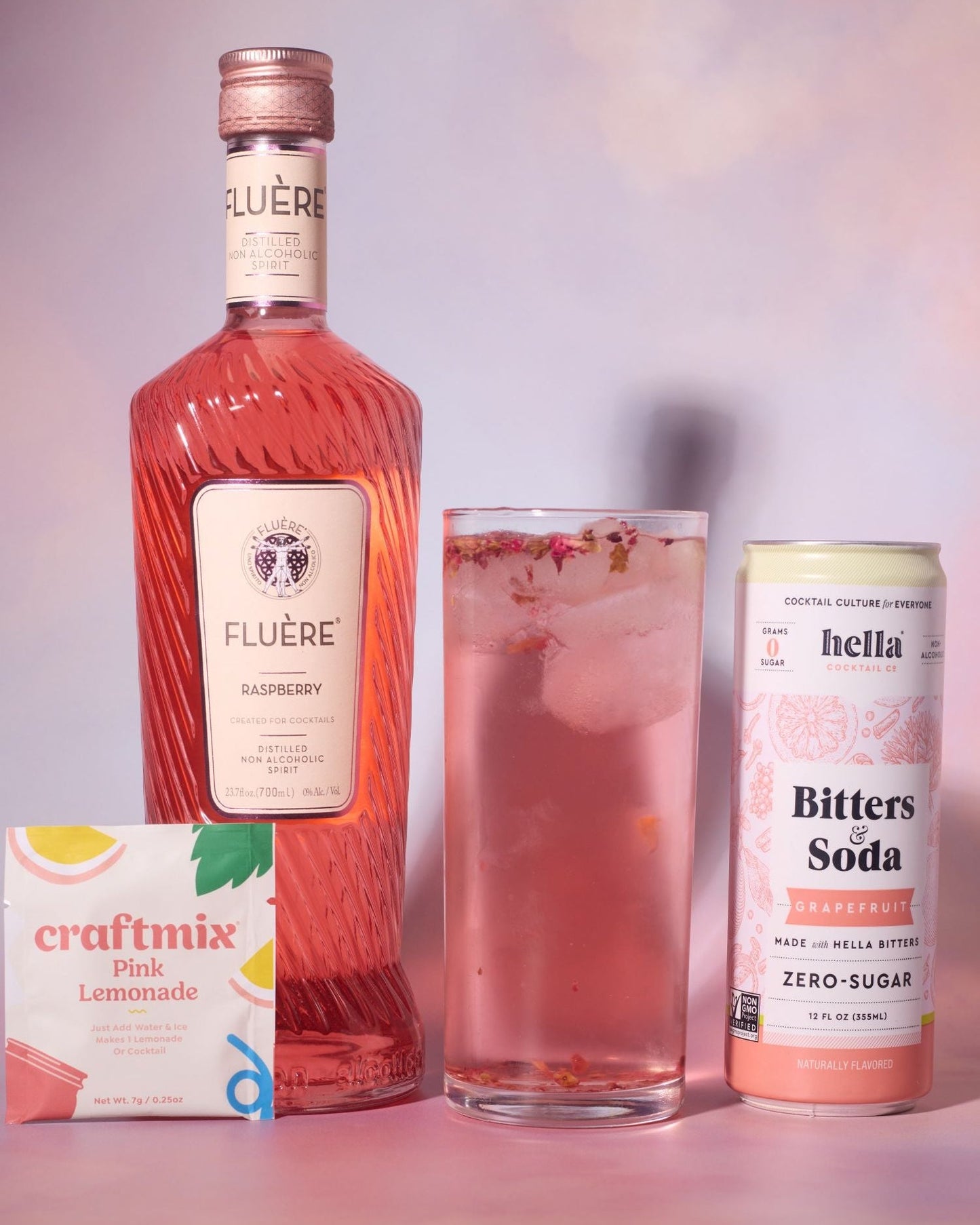 Pink Velvet Zero-Proof Cocktail Kit