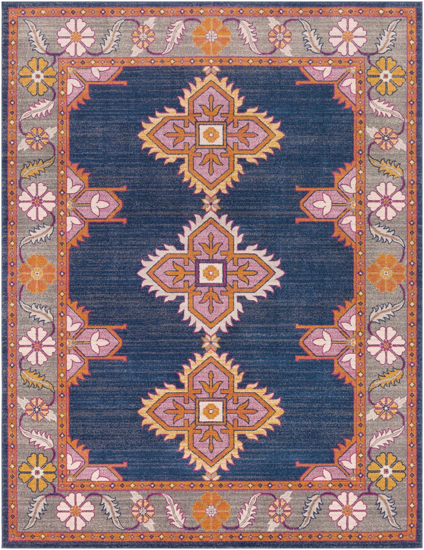 Kaitlyn Navy Area Rug
