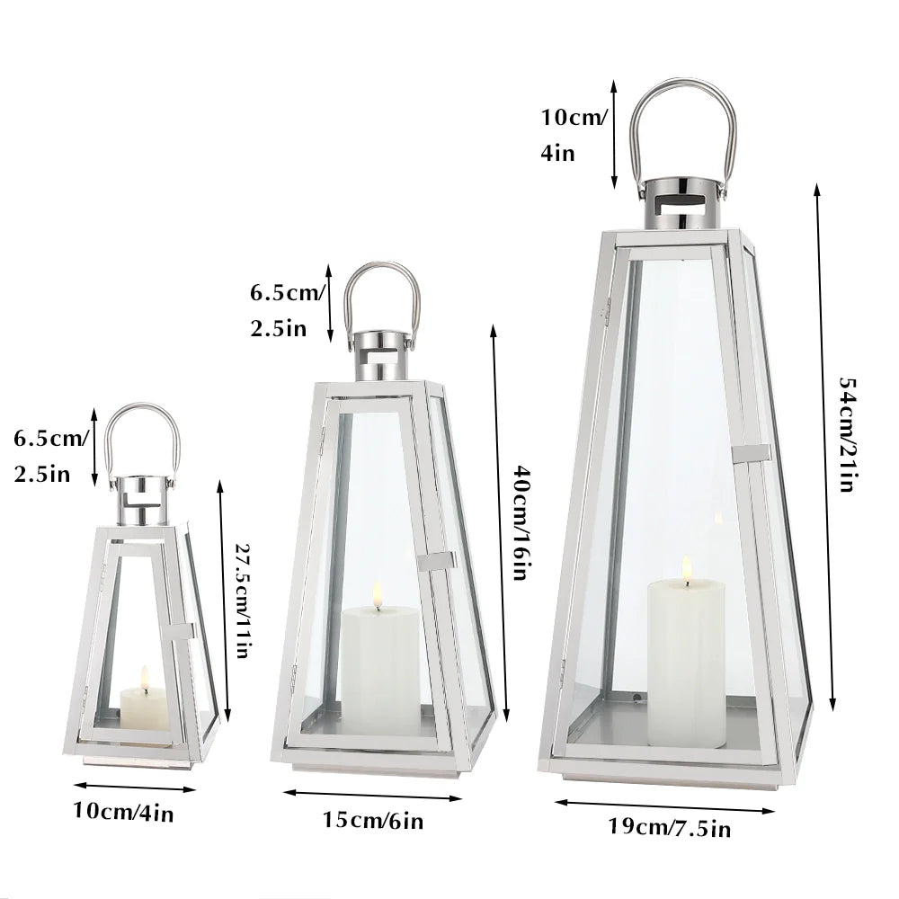 Serano Stainless Steel Lantern