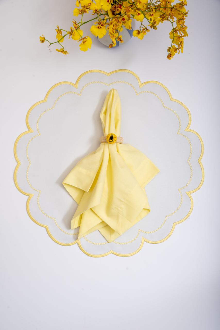 Willow Rose Cotton Napkin