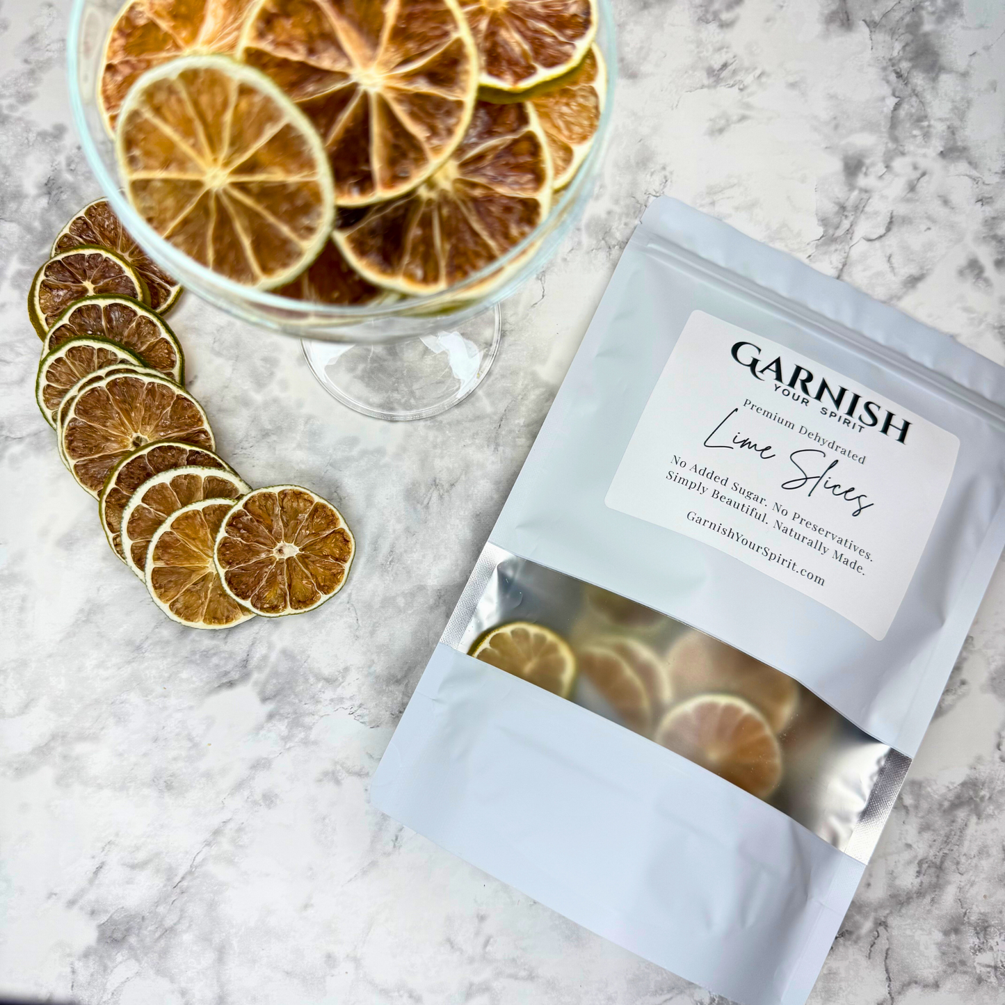 Dehydrated Lime Slices | Dried Limes for Bar & Decorative Styling
