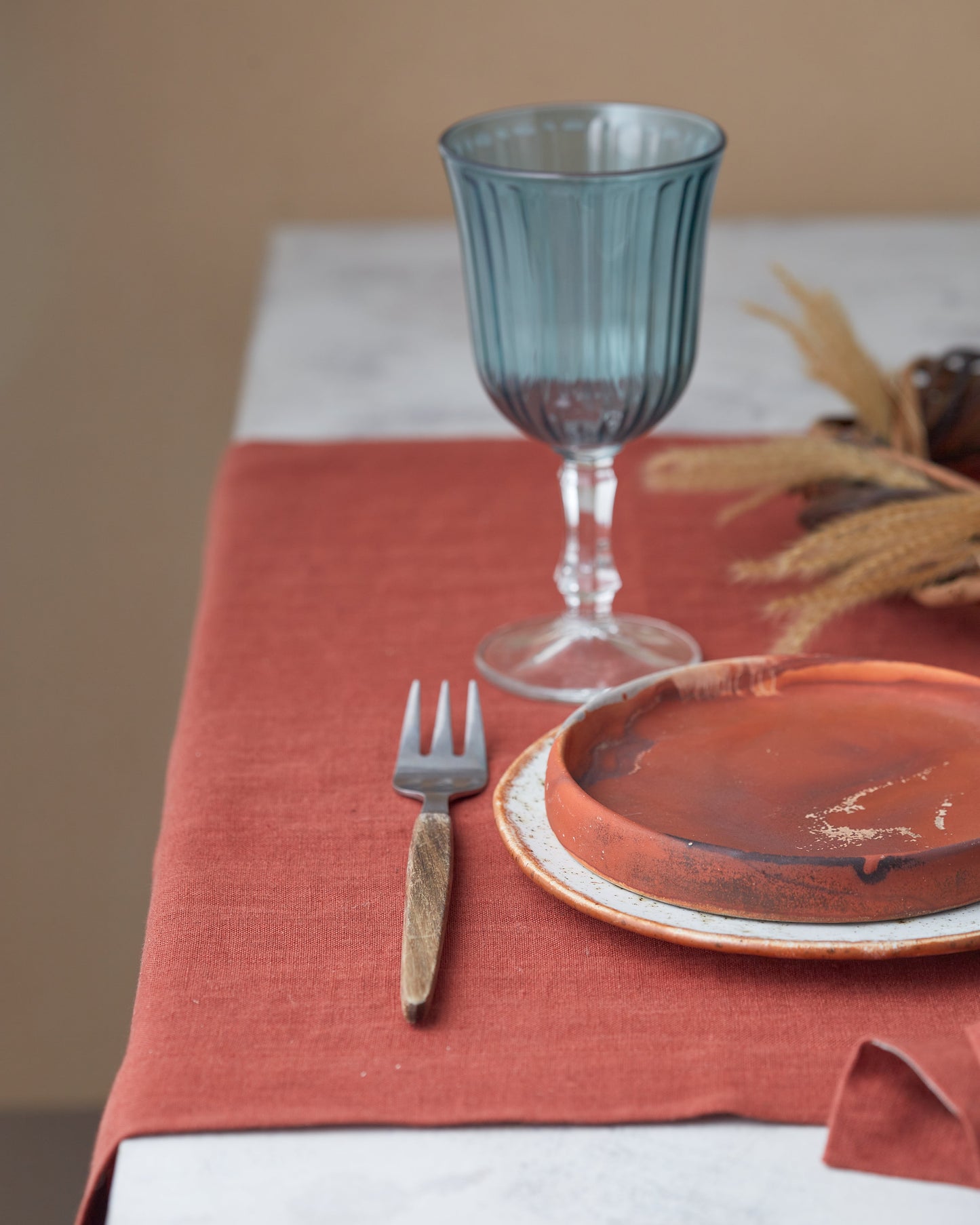 Lara Soft Linen Table Runners