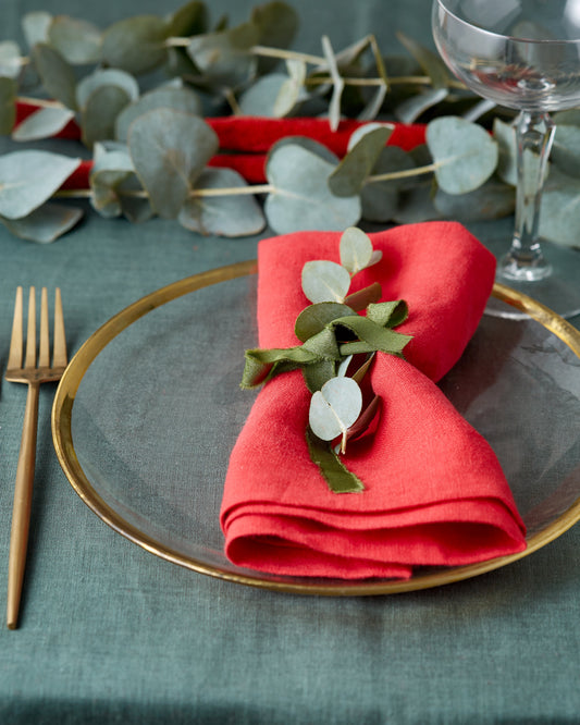 Lara Soft Linen Table Runners
