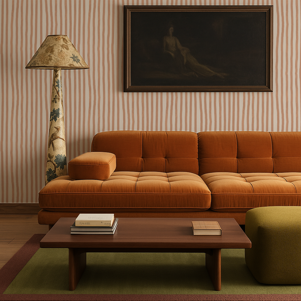 Dolce Stripe Wallpaper