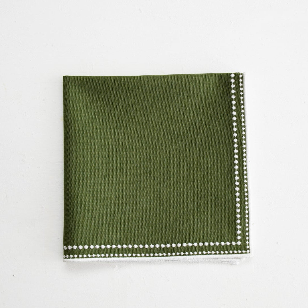 Mireli Green Cotton Placemat & Napkin Set