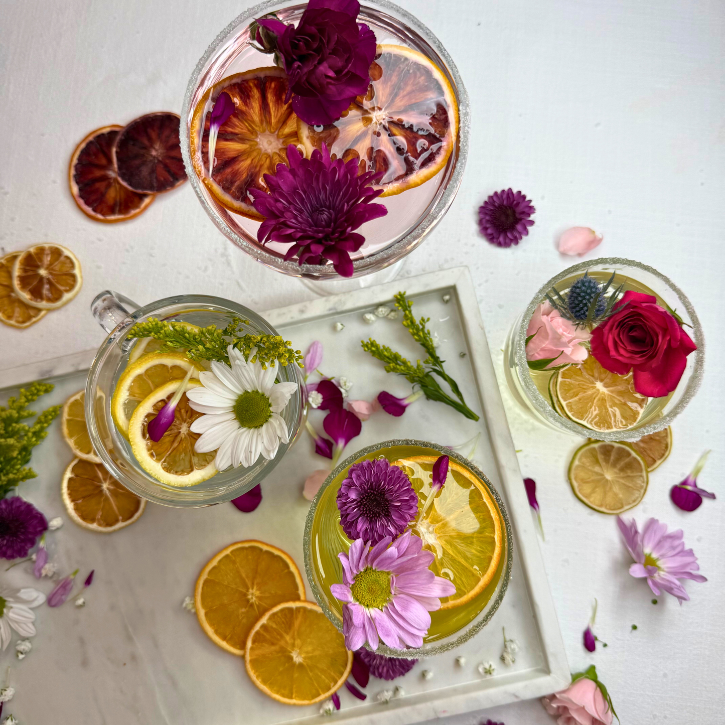 Dehydrated Citrus Mix | Dried Lemon, Lime, Orange & Blood Orange