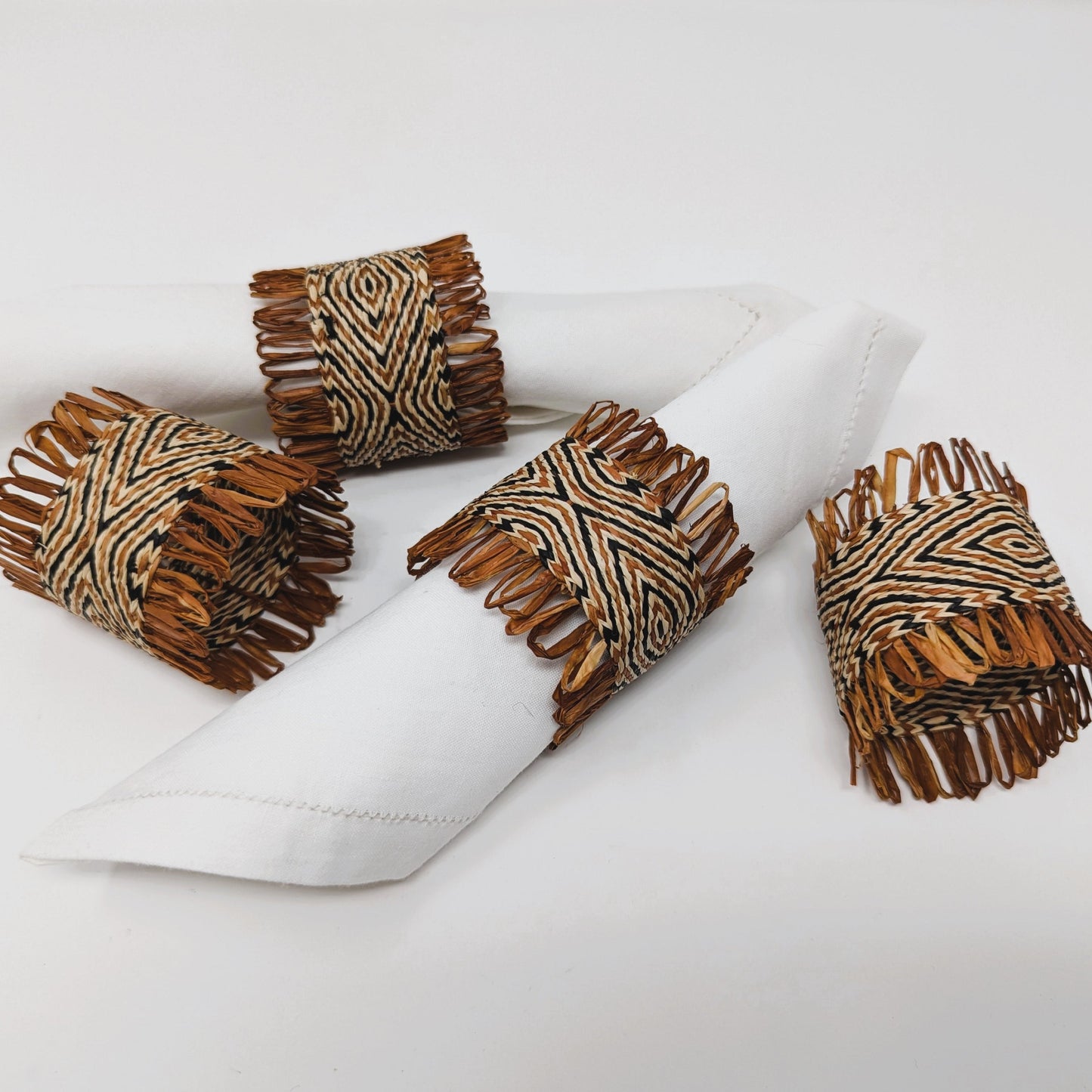Cardwoven Soa Raffia Napkin Ring